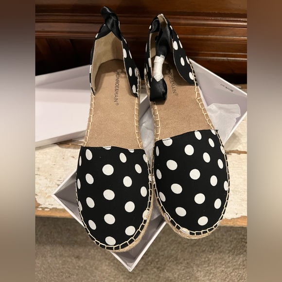Monroe & Main ankle wrap espadrille size 8 1/2 M - Picture 8 of 8
